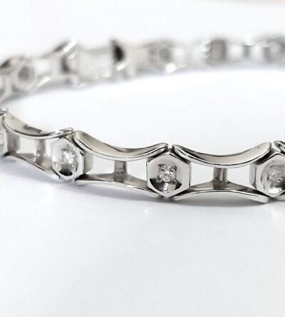Bracciale oro con Diamanti