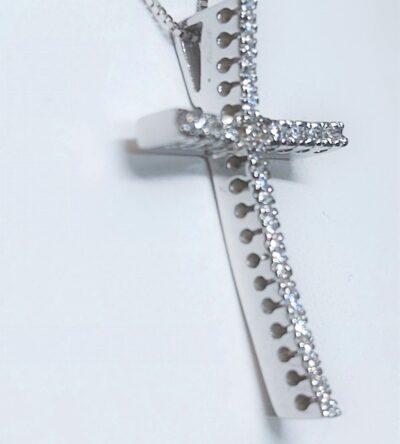 Collana Croce Diamanti